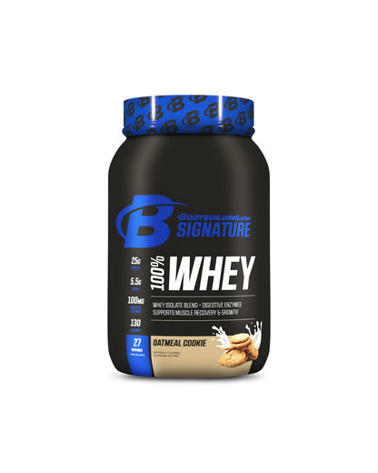 Bodybuilding Signature 100% Whey Protein Powder | 25g of Protein per Serving 