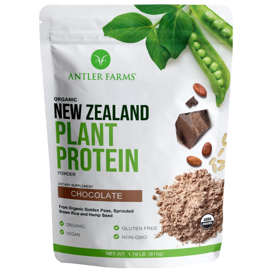 Antler Farms - 100% Pure New Zealand Plant Protein, Chocolate Flavor, 1.79 lbs – Pure 