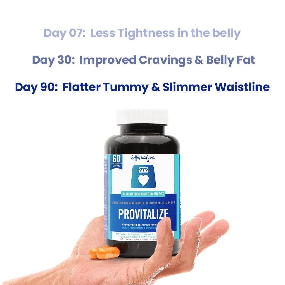 Better Body Co. Provitalize | Probiotics for Women, Menopause, 68.2 Billion CFU