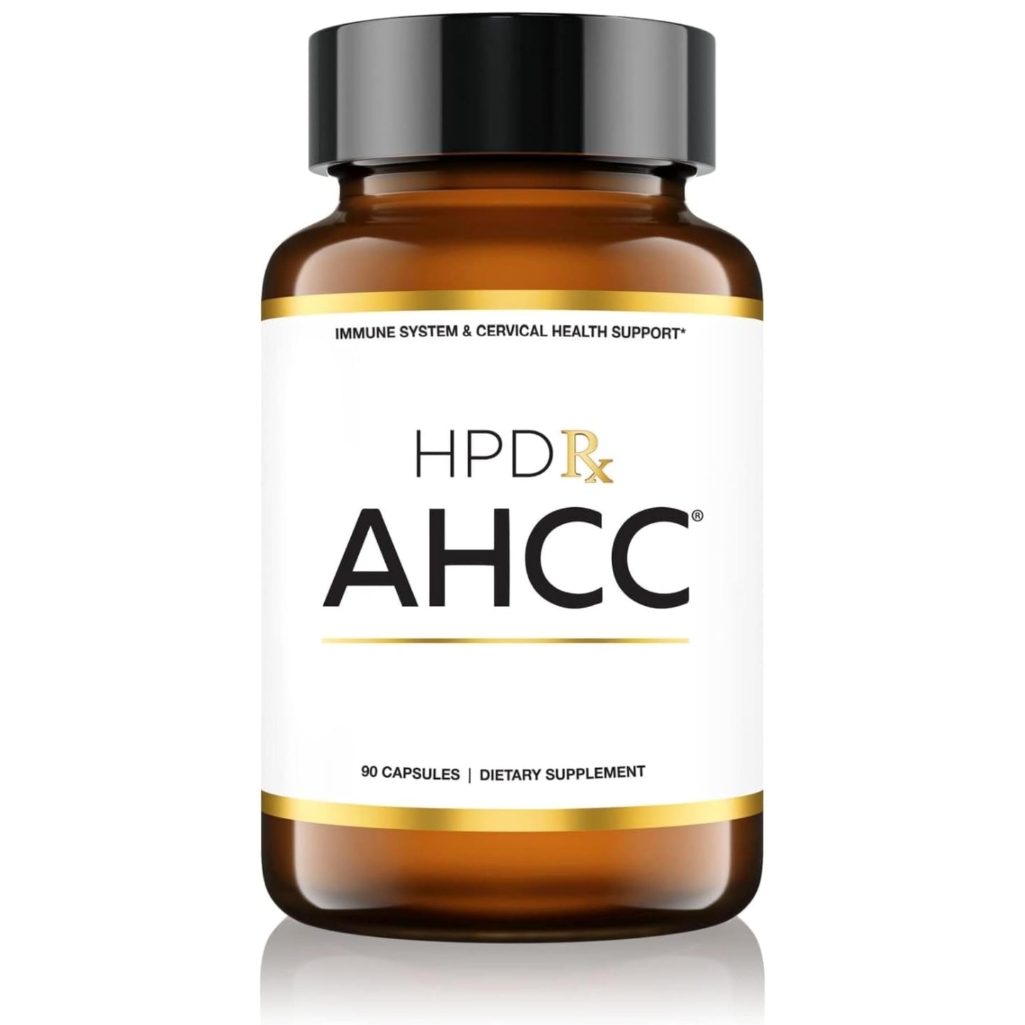 HPD Rx Premium AHCC & Shiitake Mushroom 1100 mg per Serving Supplement