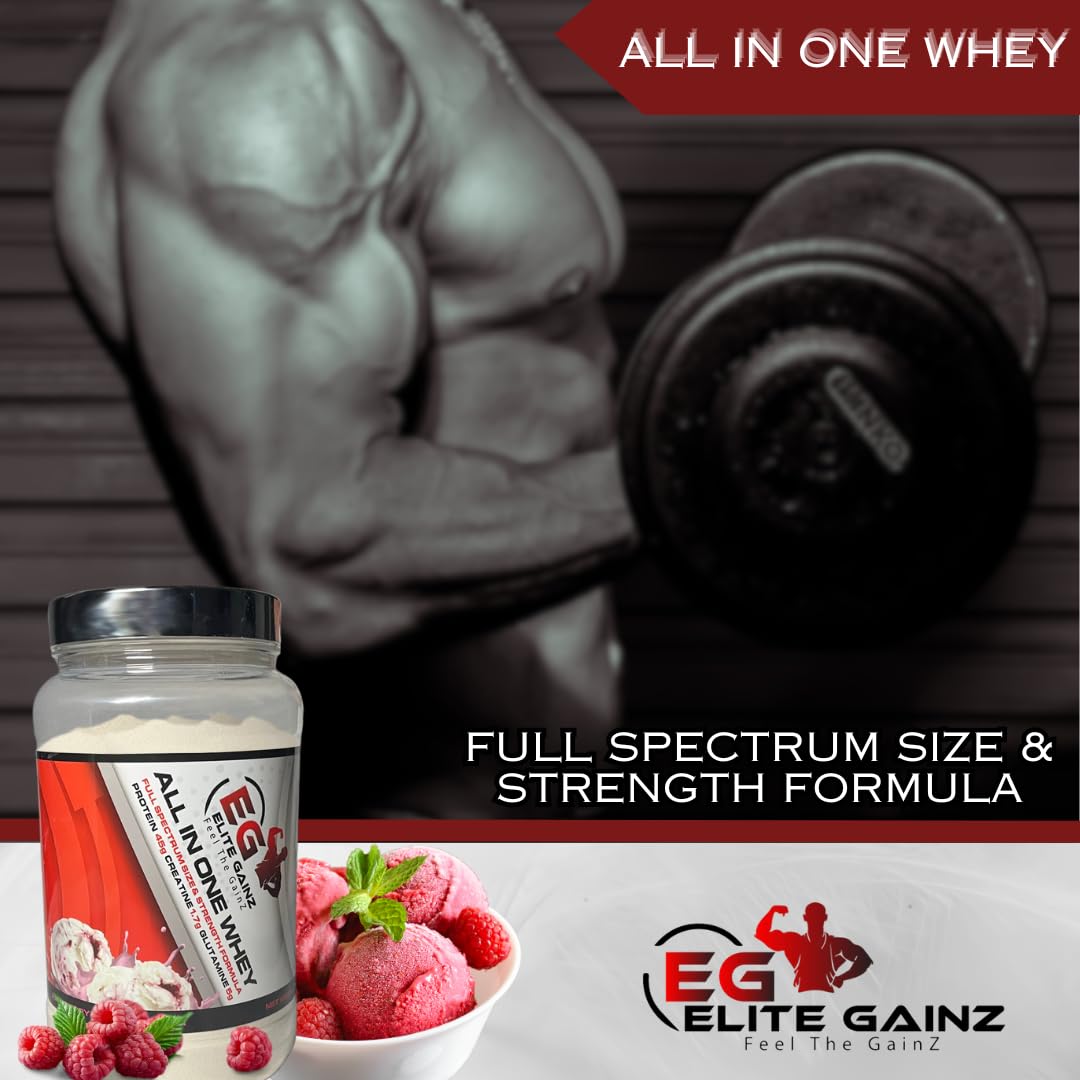 All in One Whey Fuel Your Strength All-in-One Muscle Builder Whey Protein Shake, with 45g Protein