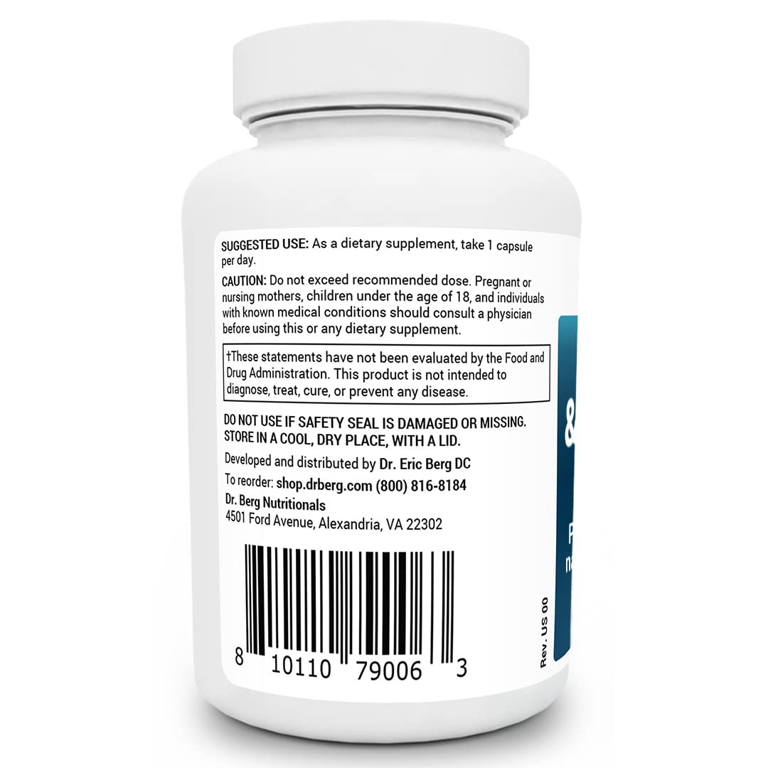 Dr. Berg Adrenal & Cortisol Supplement New Formula - Adrenal Supplement & Cortisol