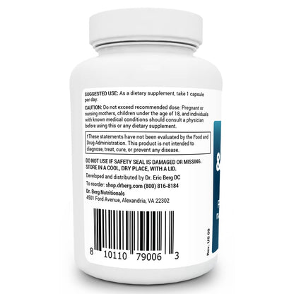 Dr. Berg Adrenal & Cortisol Supplement New Formula - Adrenal Supplement & Cortisol