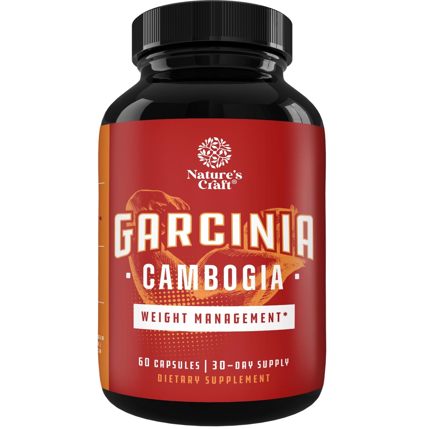 95% HCA Pure Garcinia Cambogia Extract - Blocks Carb Absorption - Suppresses Appetite 