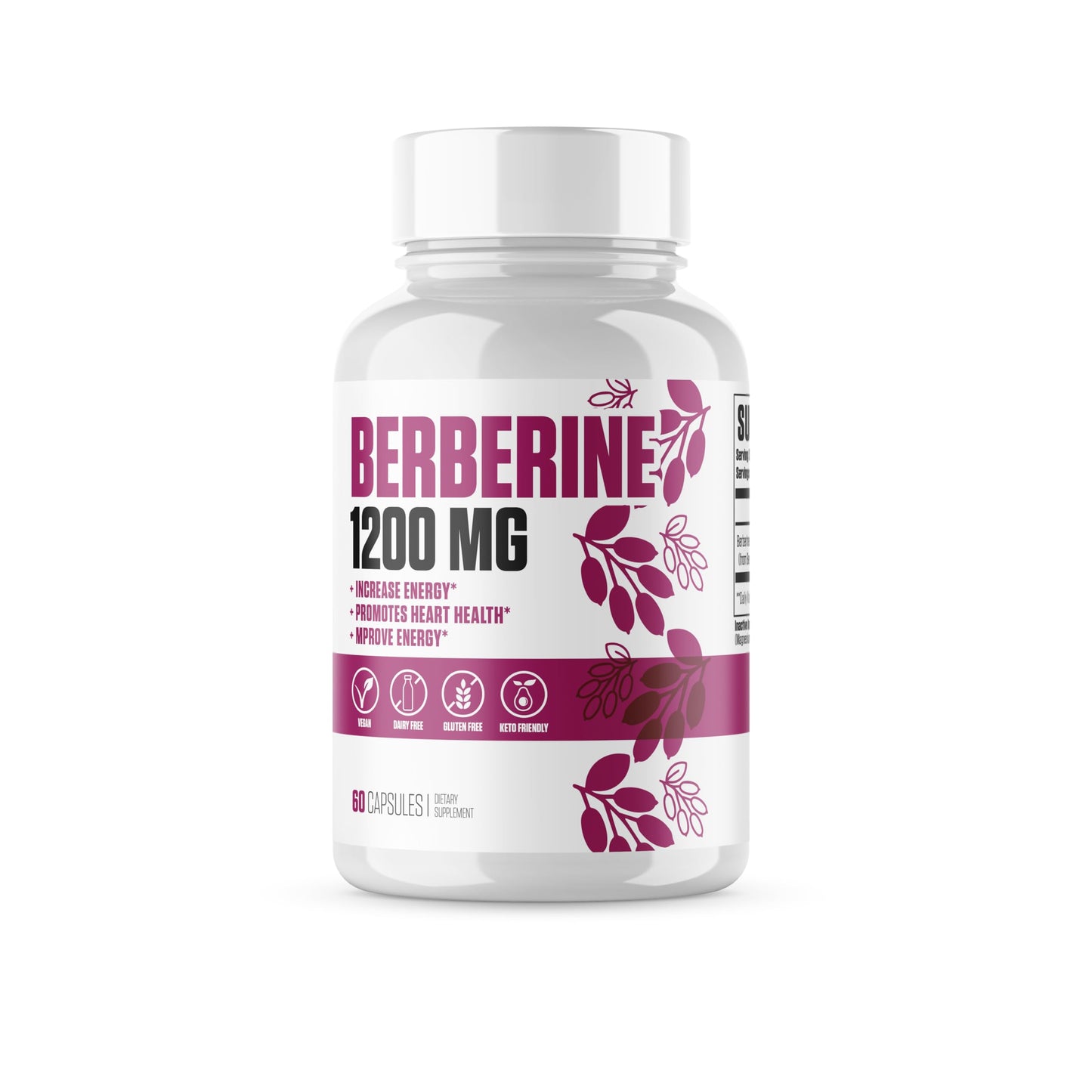 Berberine Extra Strength | #1 Rated Berberine Supplement for Heart Health, Improve Energy 