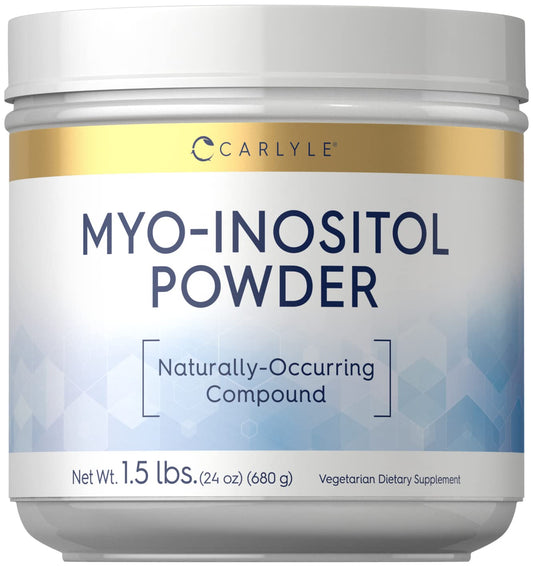 Carlyle Myo-Inositol Powder Supplement | 1.5 lbs | Naturally Occuring Compound 