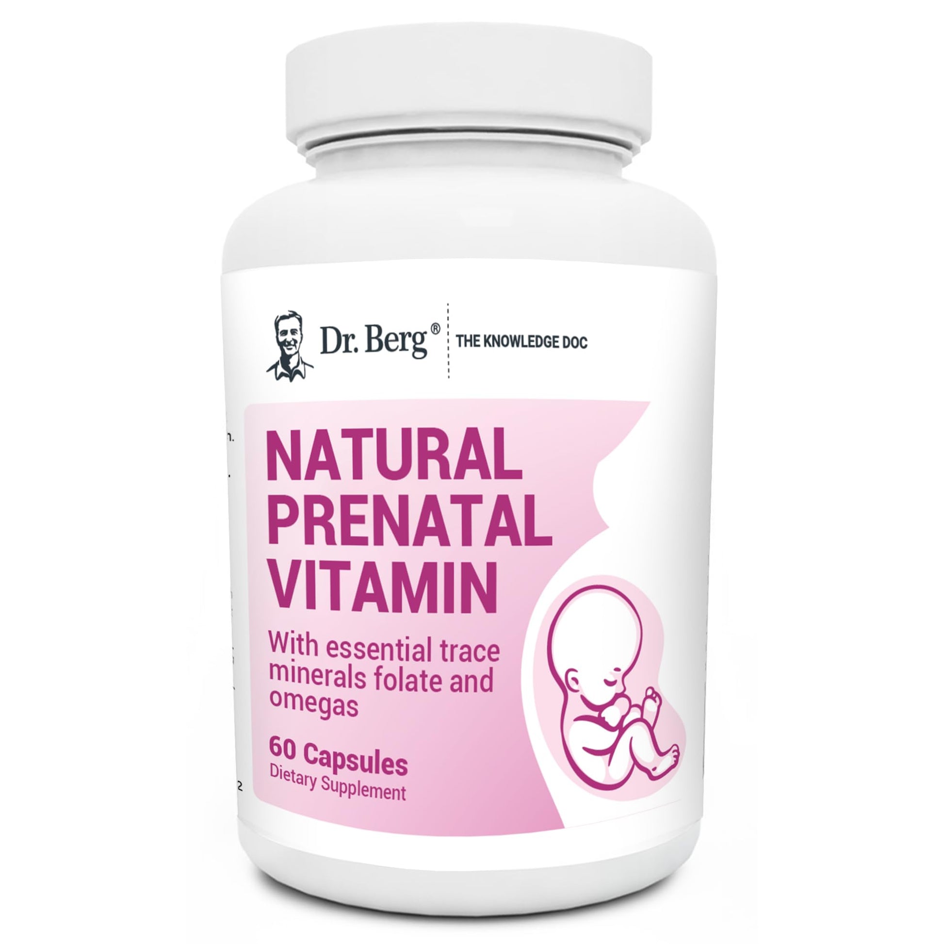 Dr. Berg Natural Prenatal Vitamins for Women (Pregnant & Nursing) - Prenatal Vitamins