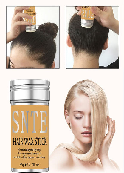 Samnyte Hair Wax Stick, Wax Stick for Hair Slick Stick, Hair Wax Stick for Flyaways Hair