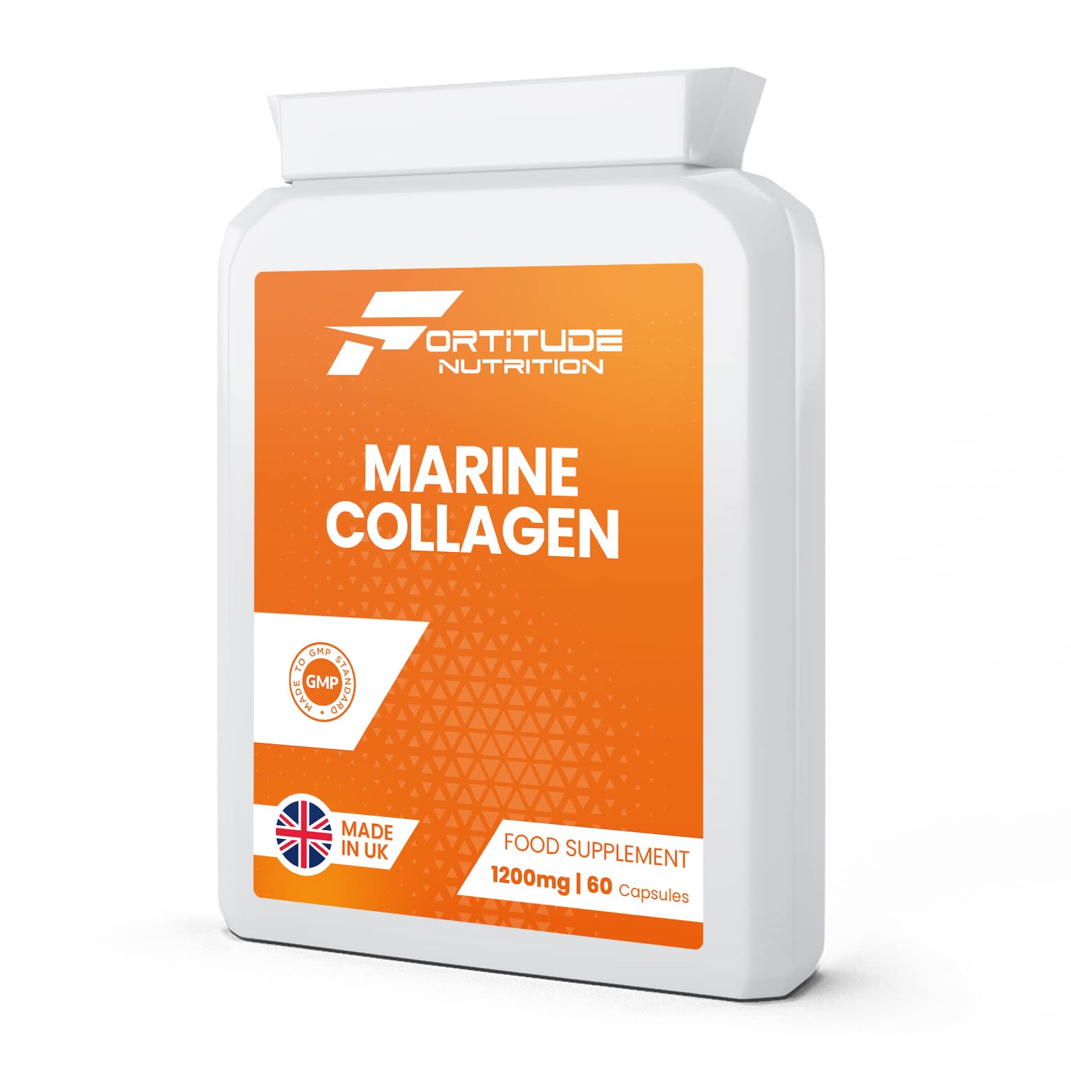 Marine Collagen Capsules | Hydrolyzed Marine Collagen with Vitamin C | High Strength Collagen