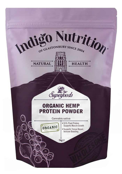 Indigo Herbs Organic European Hemp Protein Powder 1kg