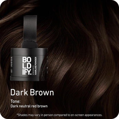 BOLDIFY Hairline Powder Instantly Conceals Hair Loss, Root Touch Up Hair Powder, Hair