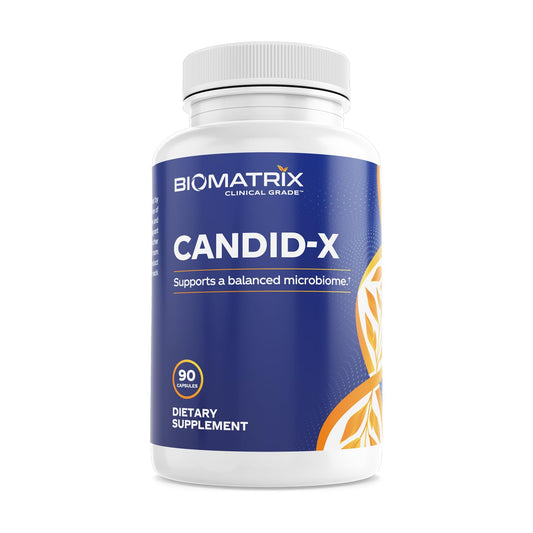 BioMatrix Candid-X Gut Cleanse with Berberine, Oregano, Sodium Caprylate, Chamomile, Ginger