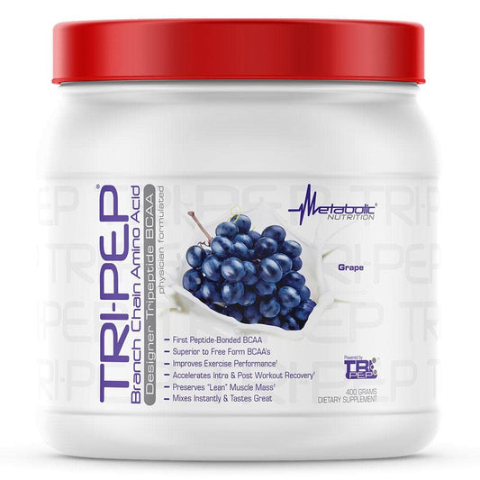 Metabolic Nutrition - TRIPEP - Tri-Peptide Branch Chain Amino Acid, BCAA Powder