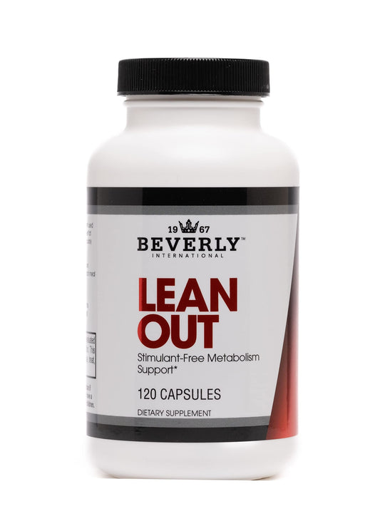 Beverly International Lean Out 120 caps. Fat Burner with Metabolic Support. Lipotropics.