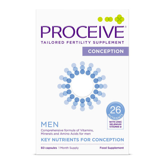 Proceive® Men Fertility Supplement for Conception - Vitamins & Minerals for Men Trying