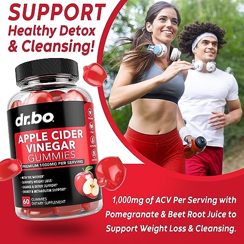 ACV Apple Cider Vinegar Gummies - Natural Support for Advanced Weight