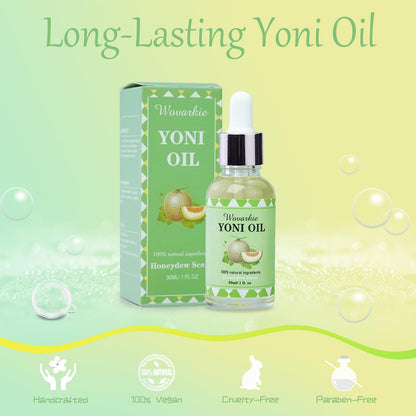 2 Packs Yoni Oil for Women, 1 fl oz/30 ml Feminine Oil Intimate Deodorant for Women, Restores Ph