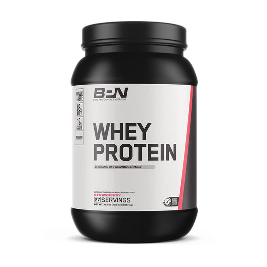 Bare Performance Nutrition, BPN Whey Protein Powder, Whey Protein Concentrate, Native 