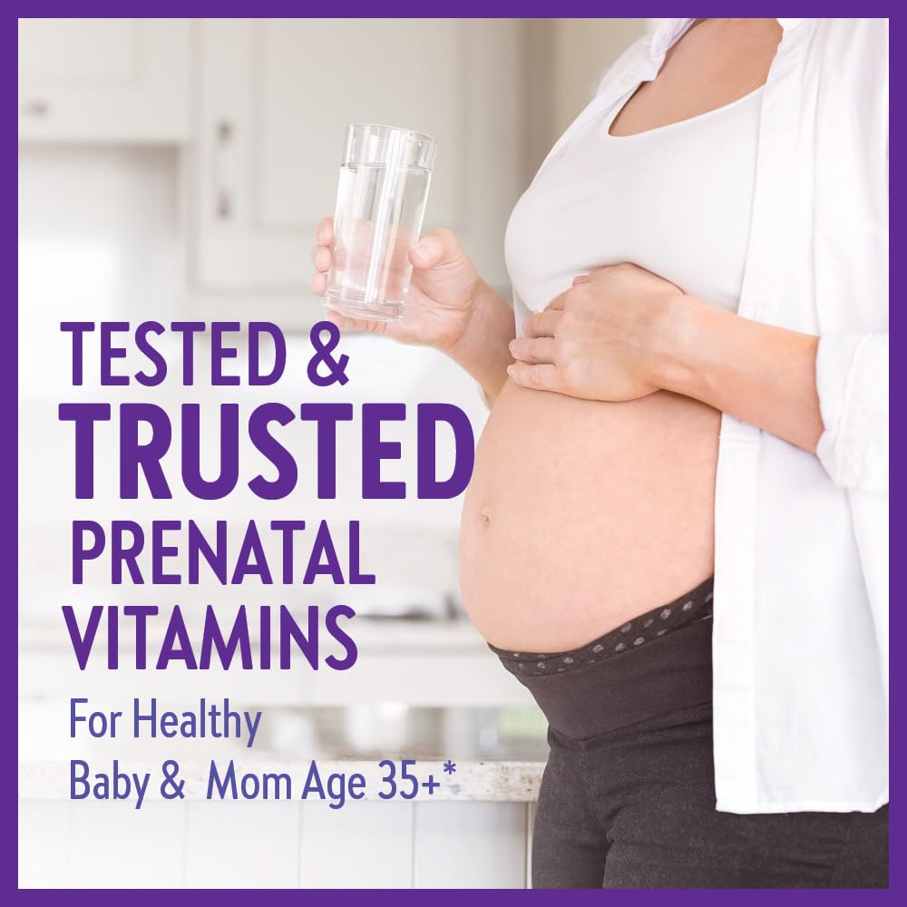 New Chapter Prenatal Vitamins, One Daily Prenatal Multivitamin Enhanced for Age 35+ with Methylfolate