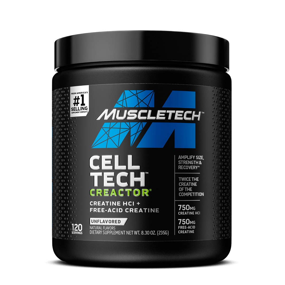 MuscleTech Cell-Tech Creactor Creatine HCl Powder | Post Workout Muscle