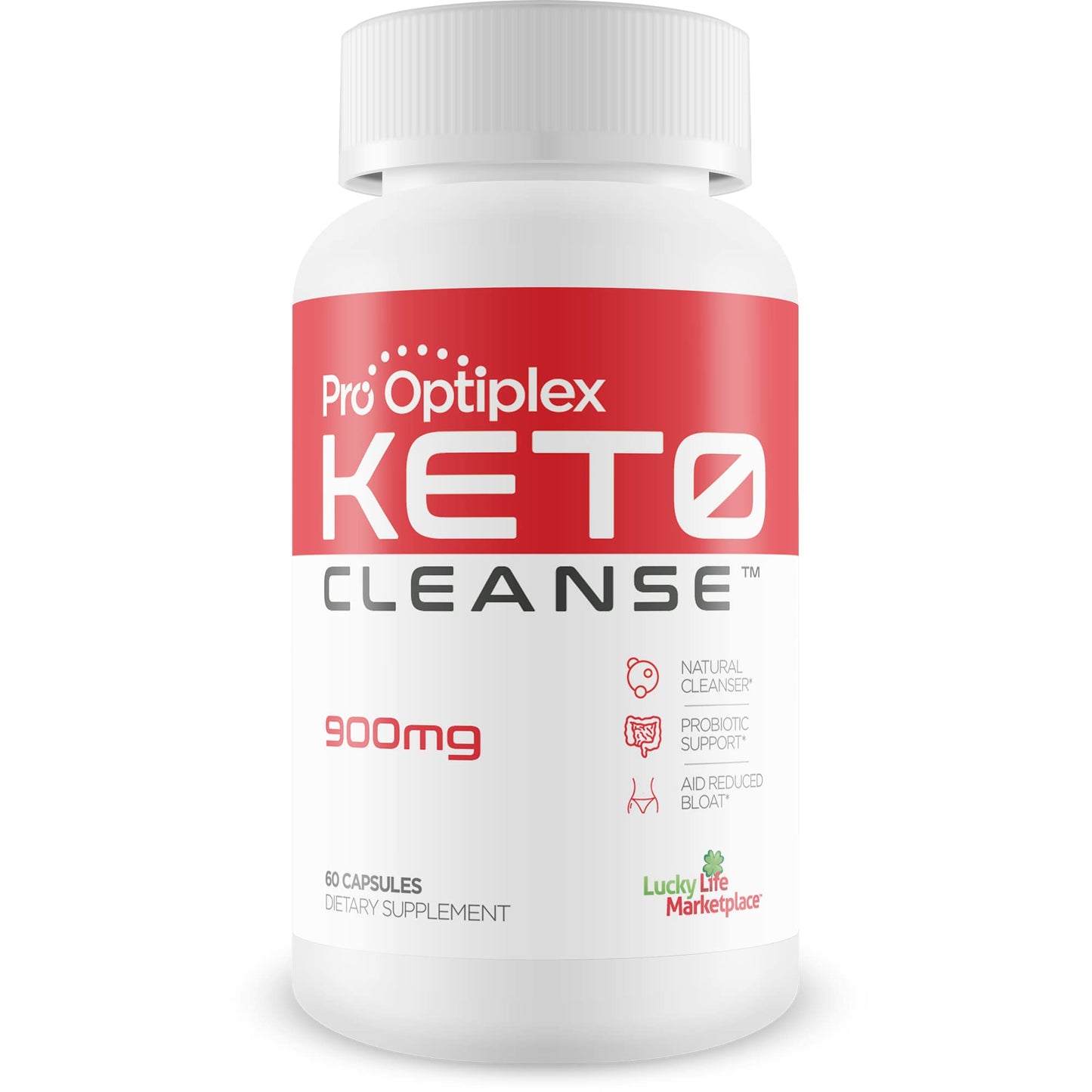 Pro Optiplex Keto Cleanse - Cleanse & Detox Naturally - Herbal Keto Cleanse with Probiotic