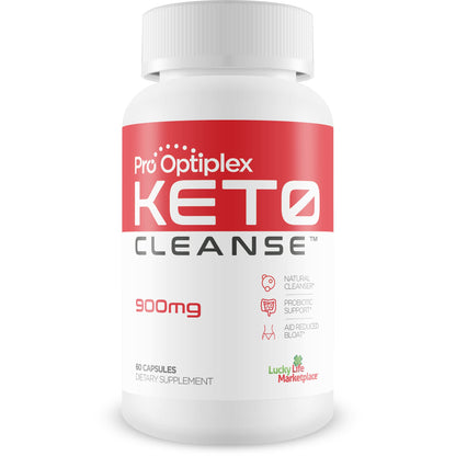 Pro Optiplex Keto Cleanse - Cleanse & Detox Naturally - Herbal Keto Cleanse with Probiotic