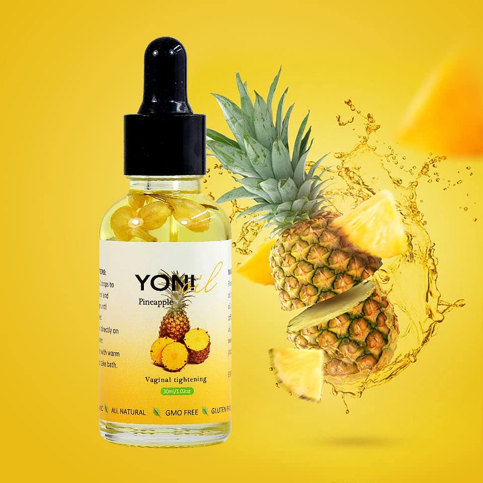 Aromlife Pineapple Feminine Oil Essential Yoni Oil, for Women Ph Balance and Wetness Vaginal