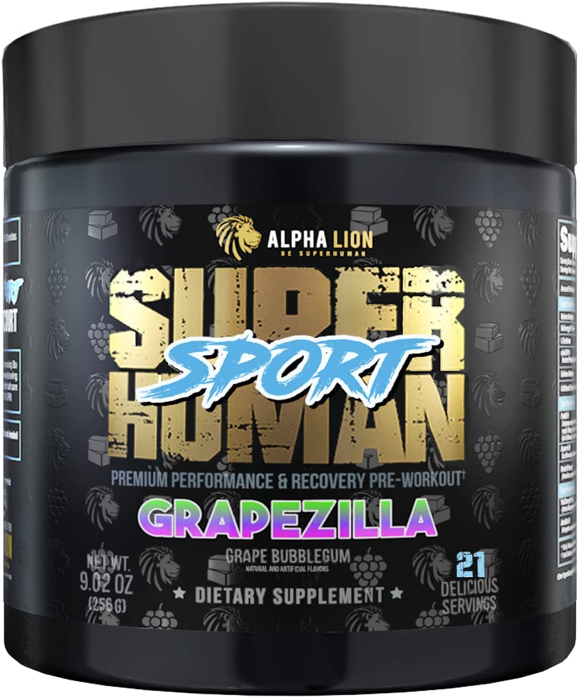 Alpha Lion Superhuman Sport Pre Workout Powder, Preworkout for Men & Women