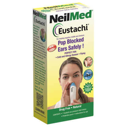 NeilMed Eustachi-Eustachian Tube Exercise-Pop Blocked Ears Safely. Helps Relieve Ear 