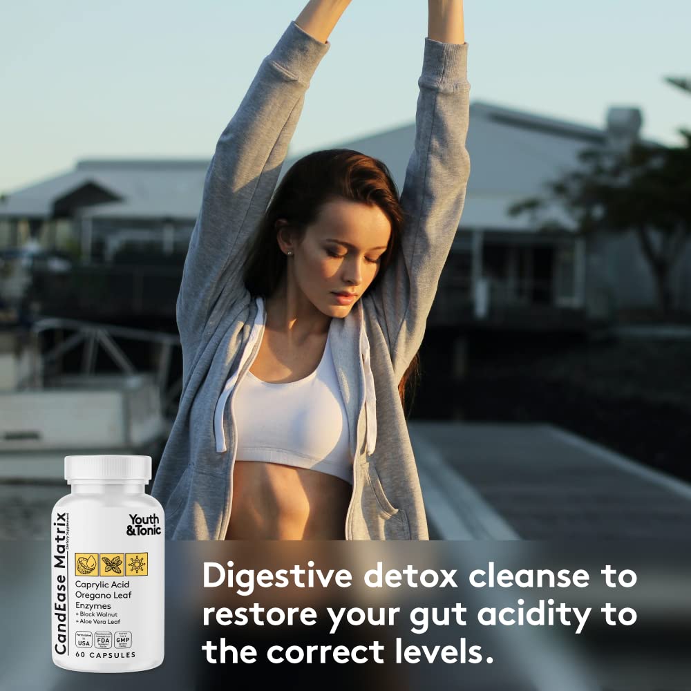 Youth & Tonic Complete Body Detox for Cleanse, Normal Acidity Gut Level and Water