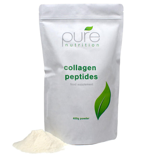 Pure Collagen Powder, Bovine Collagen Peptides Powder by Pure 400g 