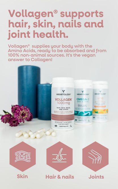 Vegetology Vollagen® Plant Based Complex – Plant Based Protein Alternative to Collagen