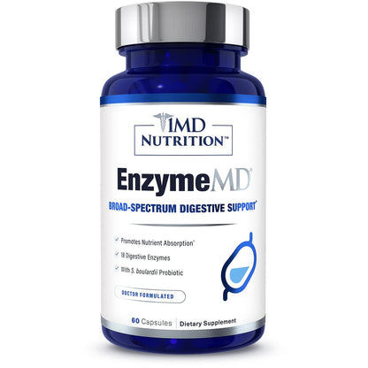 1MD Nutrition EnzymeMD - Digestive Enzymes Supplement - Doctor Formu