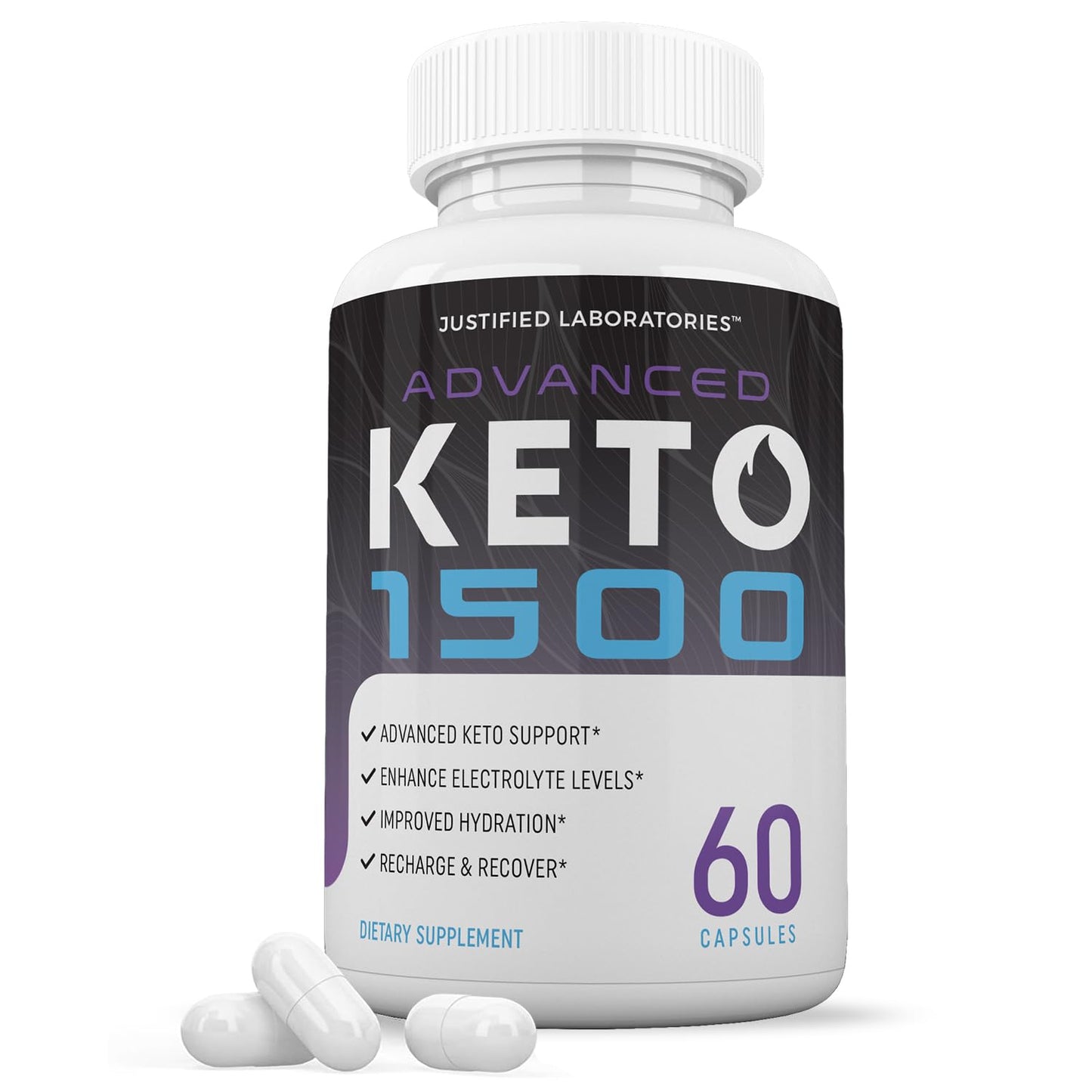 Advanced Keto 1500 Keto Pills 1275MG New & Improved Formula Contains Apple Cider 