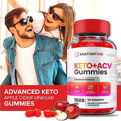 (3 Pack) Anatomy One Keto Gummies, Anatomy One Keto Acv Gummies, Anatomyone Keto