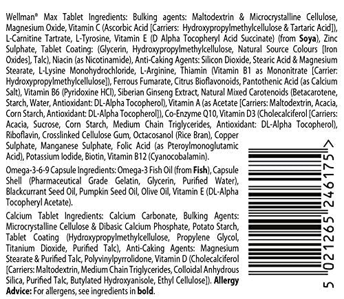 Vitabiotics Wellman Max - 84 Tablets/Capsules