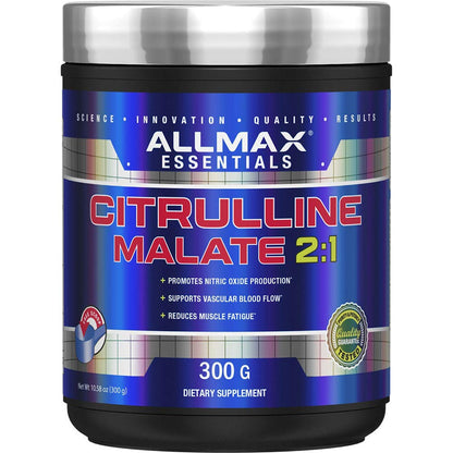 ALLMAX Essentials CITRULLINE MALATE 2:1 - 300 g Powder - Improves Endurance