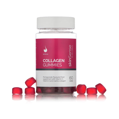 SkinSense Collagen Gummies 60PCS, Marine Collagen Chewable Gummy