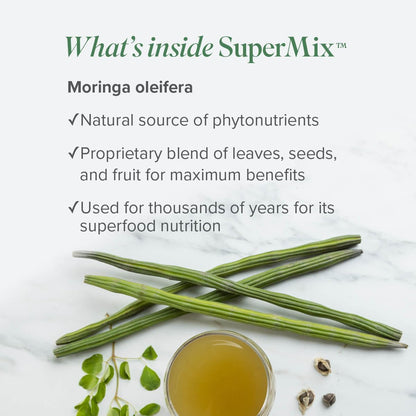 Isagenix SuperMix - Premium Moringa Superfood Powder with Phytonutrients