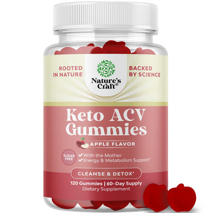 Vegan Advanced Keto ACV Gummies - Keto Apple Cider Vinegar Gummies Sugar Free