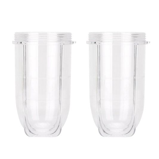 2 PCS Replacement Cups For Magic Bullet Replacement Parts 16OZ Blender Cups Jar 