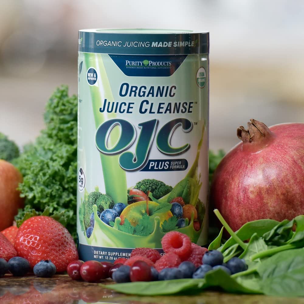 Certified Organic Juice Cleanse OJC Plus Berry Surprise - Purity Products - 30+ Organic