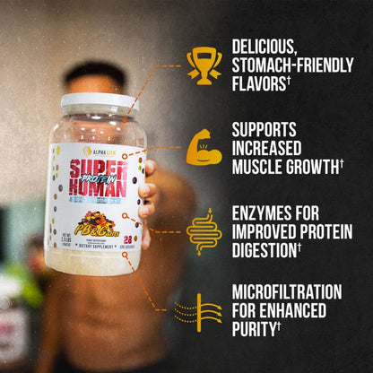 ALPHA LION Superhuman Whey Protein Powder, Great Tasting Pure Whey Protein Isolate