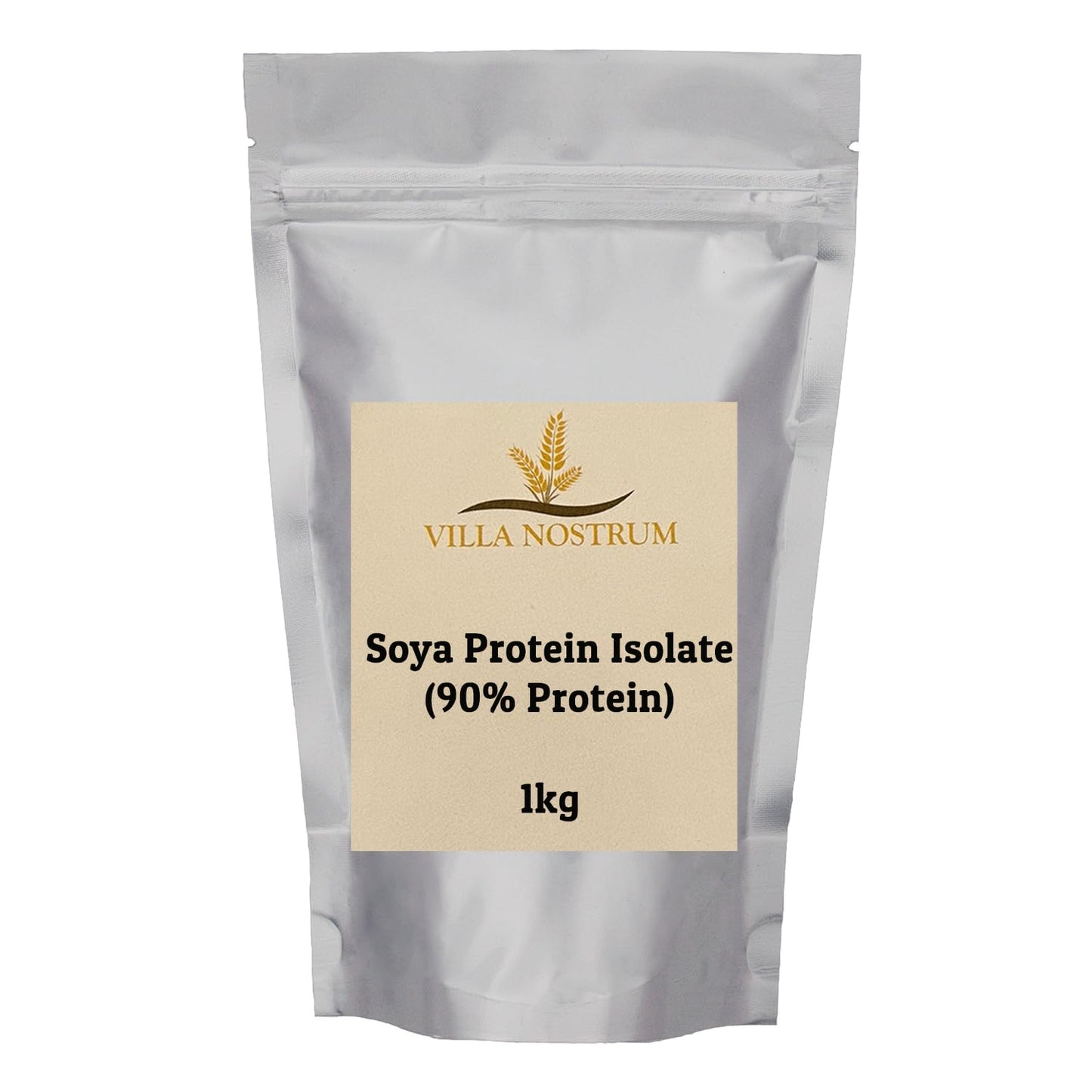 SOYA Protein Isolate (90% Protein) 1kg Unflavoured, Vegan Protein Shake by Villa Nostrum