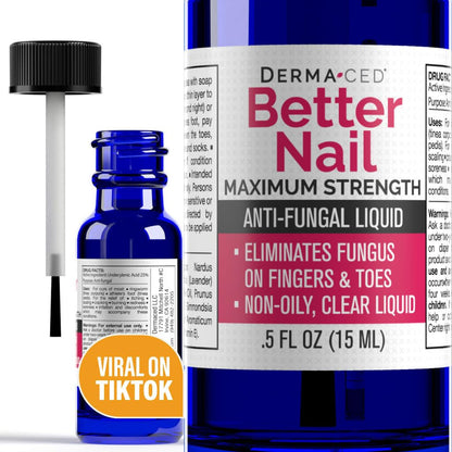 Better Nail - Treatment for Fungus Under & Around the Nail - Maximum Strength 25% 