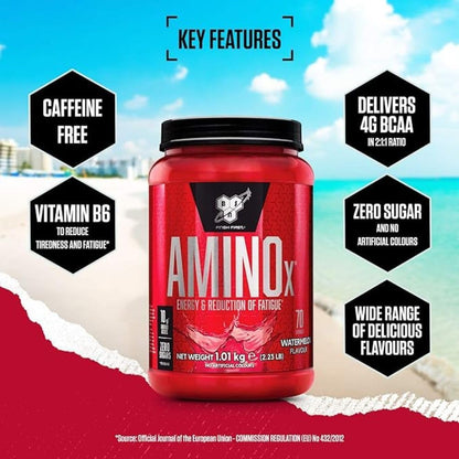 BSN Nutrition Amino X Supplement with Vitamin D, Vitamin B6 and Amino Acids