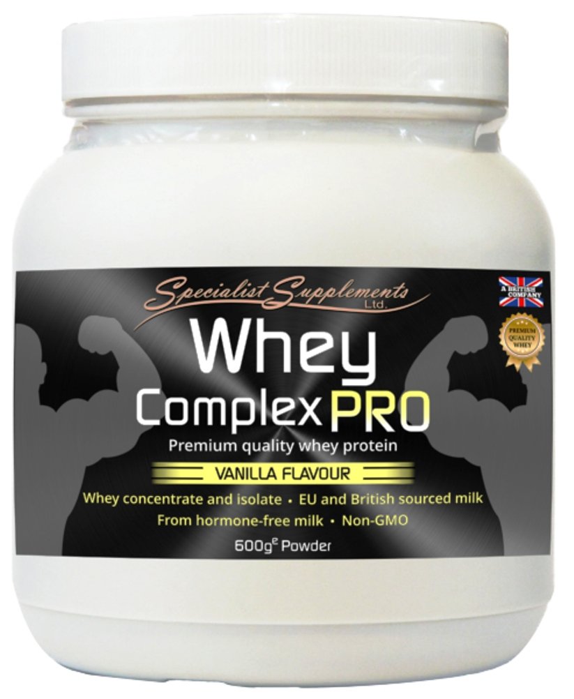 Specialist Supplements WheyNourish Vanilla Flavour Whey Protein Powder 600g