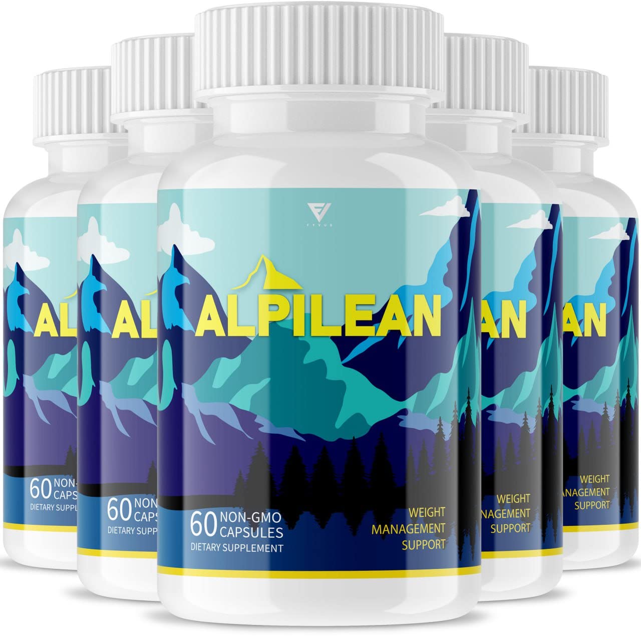 (5 Pack) Alpilean Max Weight Loss Capsules Supplement, Alpilean Ice Hack Support