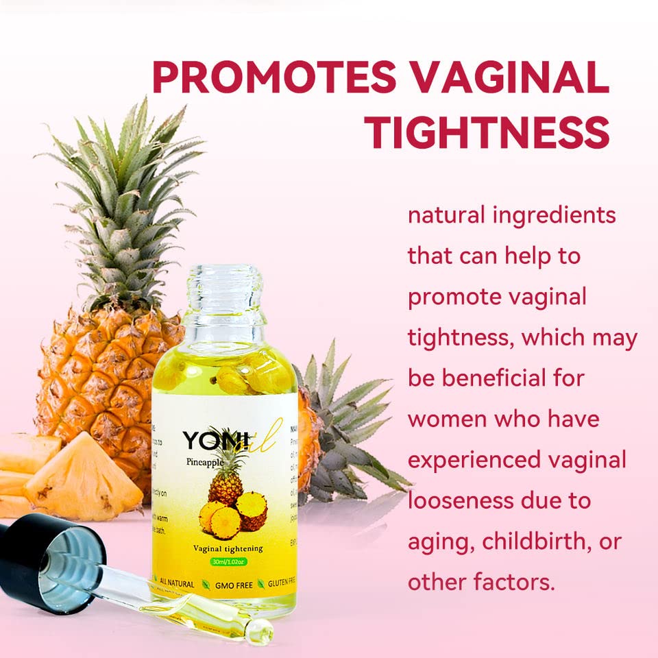 Aromlife Pineapple Feminine Oil Essential Yoni Oil, for Women Ph Balance and Wetness Vaginal