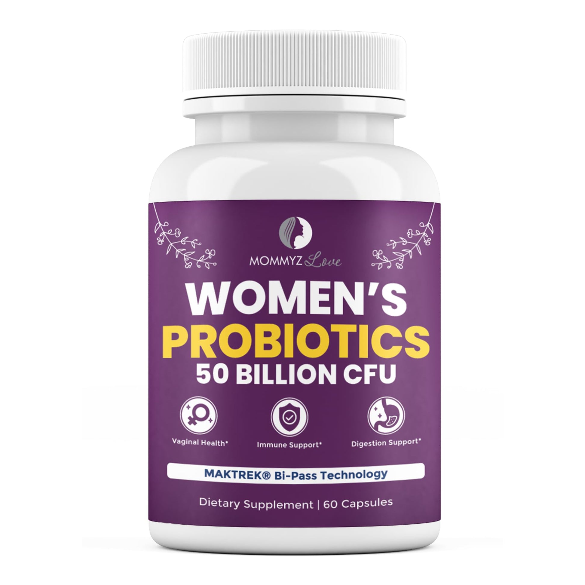 Probiotics for Women Digestive Health + Vaginal Probiotics for Vaginal Odor Control, Balanced PH Levels